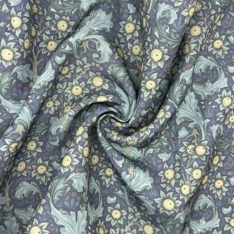 William Morris Buttercup Coated Tablecloth Orchid , Water Resistant Tablecloths , Outdoor Tablecloth , Round Oval Rectangle Tablecloth