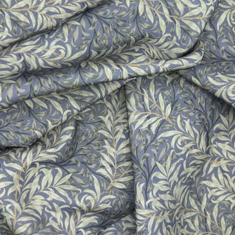 William Morris Coated Tablecloth Willow Bough , Water Resistant Tablecloths , Outdoor Tablecloth , Round Oval Rectangle Tablecloth