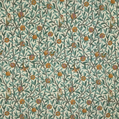 William Morris Coated Tablecloth Birds & Pomegranate , Water Resistant Tablecloths , Outdoor Tablecloth , Round Oval Rectangle Tablecloth