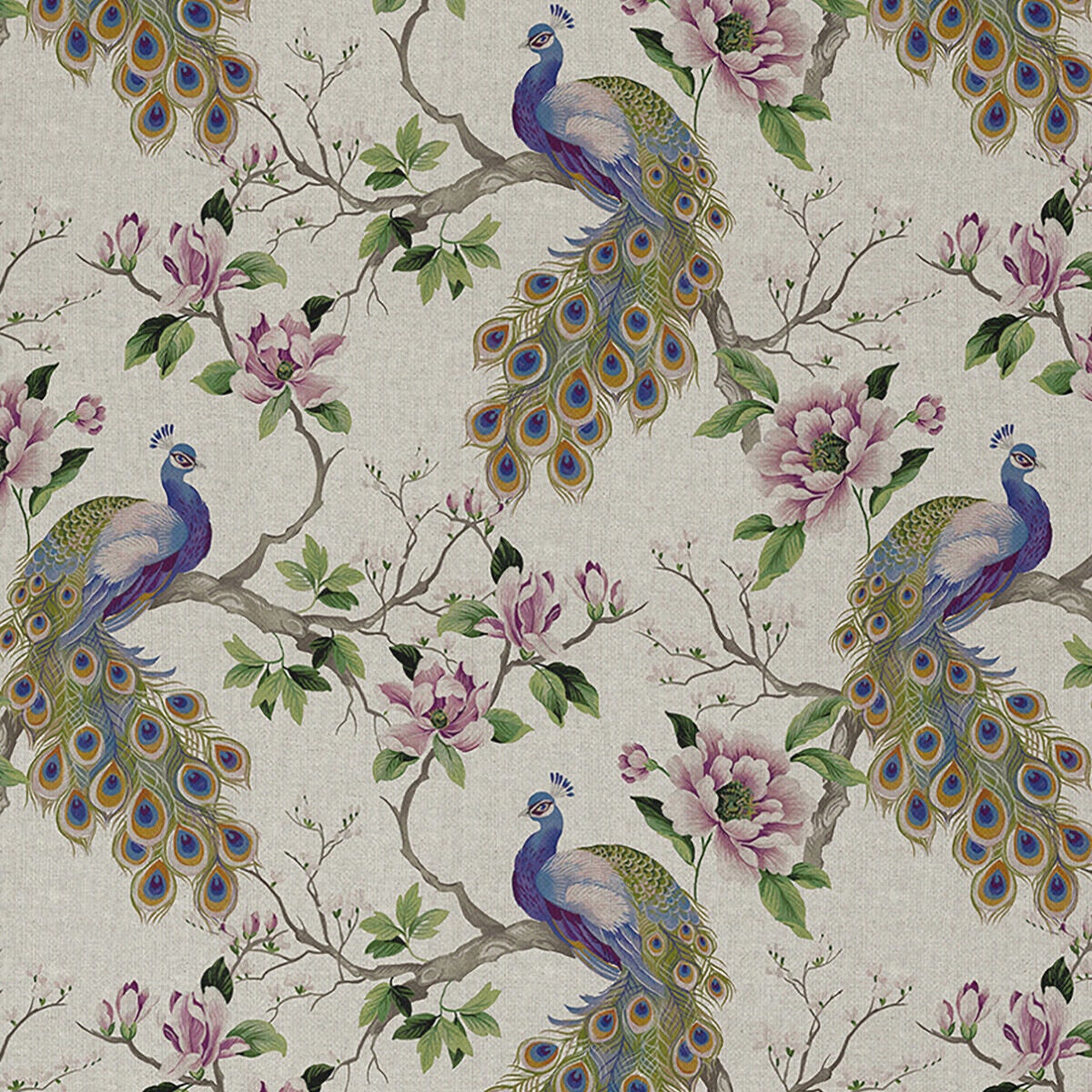 Peacock Floral Tablecloth , Peacock Tablecloth , Round Tablecloth , Square Tablecloth , Tablecloth UK