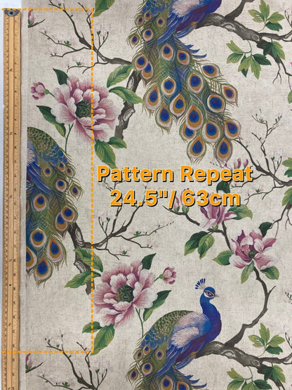 Peacock Floral Tablecloth , Peacock Tablecloth , Round Tablecloth , Square Tablecloth , Tablecloth UK