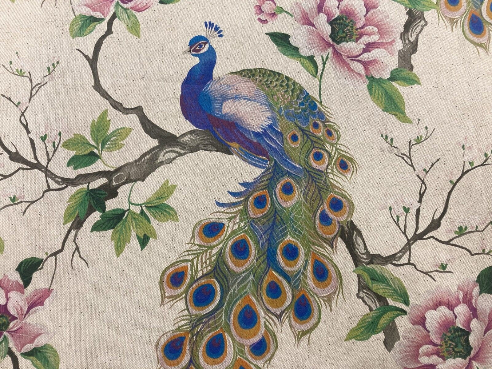 Peacock Floral Tablecloth , Peacock Tablecloth , Round Tablecloth , Square Tablecloth , Tablecloth UK
