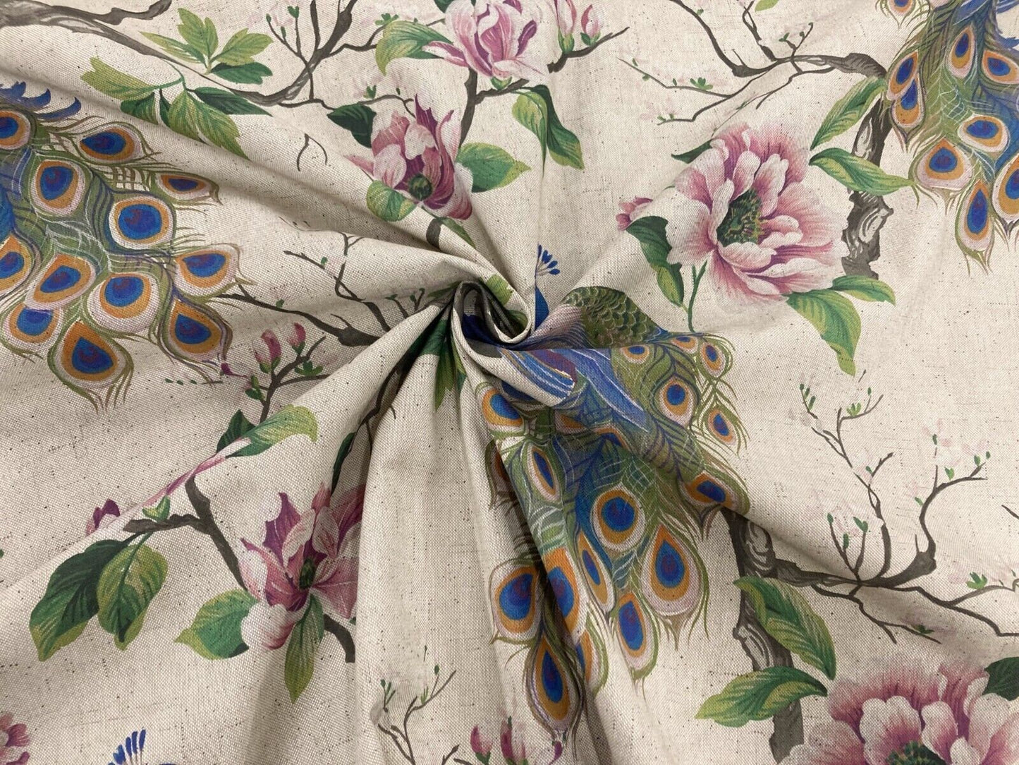 Peacock Floral Tablecloth , Peacock Tablecloth , Round Tablecloth , Square Tablecloth , Tablecloth UK