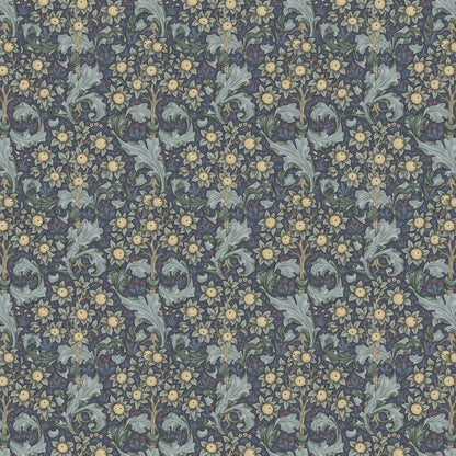 William Morris Orchid Cotton Tablecloth: Handmade Floral Table Linen