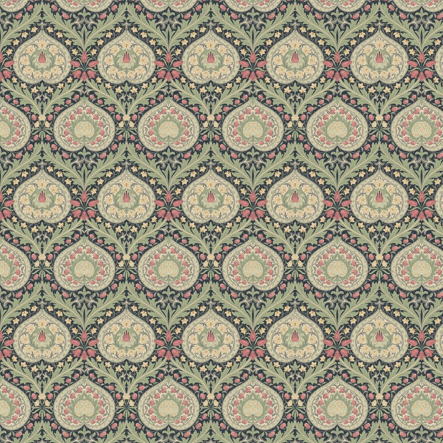 William Morris Eden Cotton Tablecloth , William Morris Tablecloth , Round Oval Tablecloth , Square Tablecloth , Rectangle Tablecloth UK