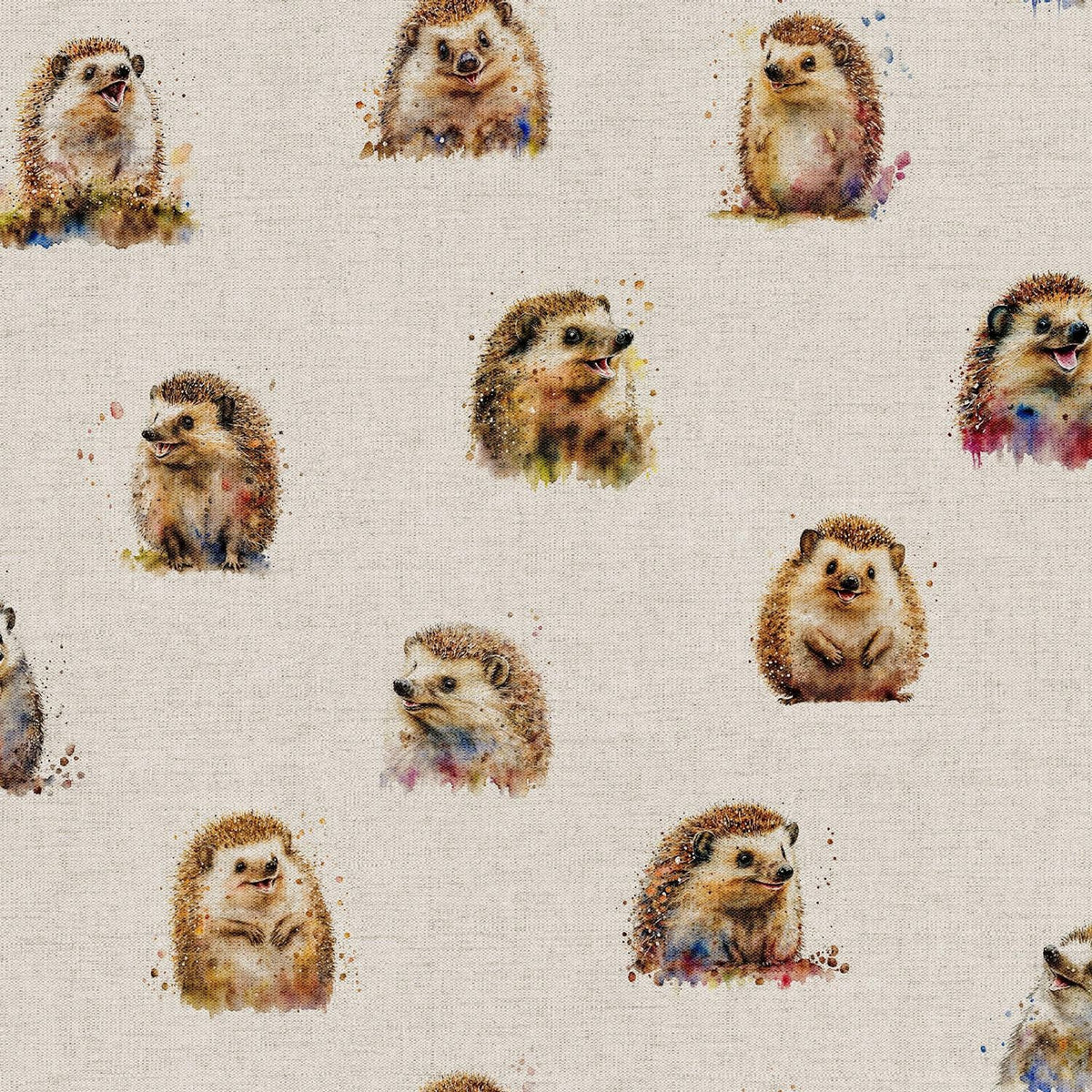 Happy Hedgehog Tablecloth , Hedgehog Tablecloth , Round Oval Tablecloth , Rectangle Square Tablecloth , Tablecloth UK
