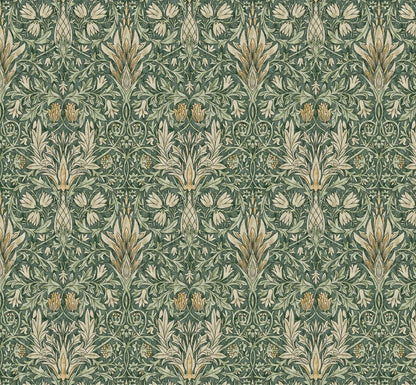 William Morris Tablecloth Snakeshead Forest Green , Floral Tablecloth , Round Tablecloth , Square Tablecloth , Tablecloth UK