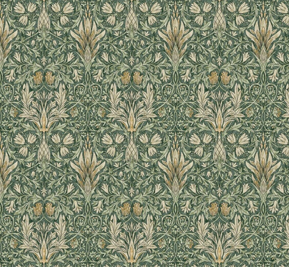 William Morris Tablecloth Snakeshead Forest Green , Floral Tablecloth , Round Tablecloth , Square Tablecloth , Tablecloth UK