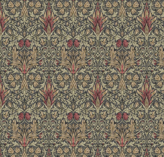William Morris Tablecloth Snakeshead Mocha , Floral Tablecloth , Round Tablecloth , Square Tablecloth , Tablecloth UK