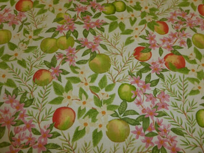Apples Fruit Tablecloth , Blossom Floral Flowers Tablecloth , Round Tablecloth , Square Tablecloth , Rectangle Square Tablecloth UK
