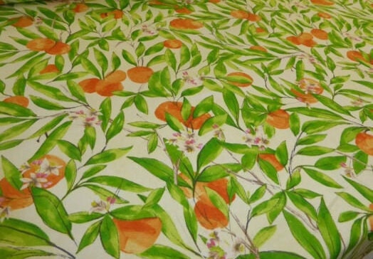 Oranges Seville Tablecloth , Blossom Floral Flowers Tablecloth , Round Tablecloth , Square Tablecloth , Rectangle Square Tablecloth UK