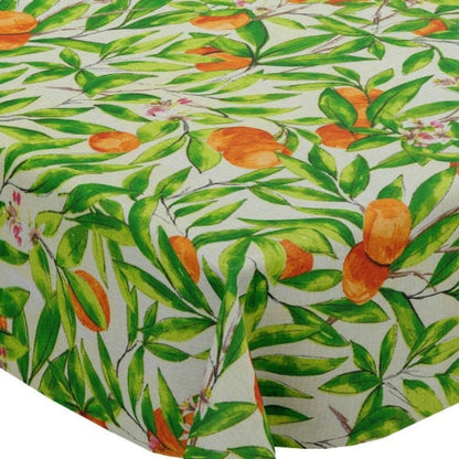 Oranges Seville Tablecloth , Blossom Floral Flowers Tablecloth , Round Tablecloth , Square Tablecloth , Rectangle Square Tablecloth UK
