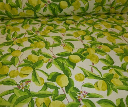 Lemons Sorrento Tablecloth , Blossom Floral Flowers Tablecloth , Round Tablecloth , Square Tablecloth , Rectangle Square Tablecloth UK