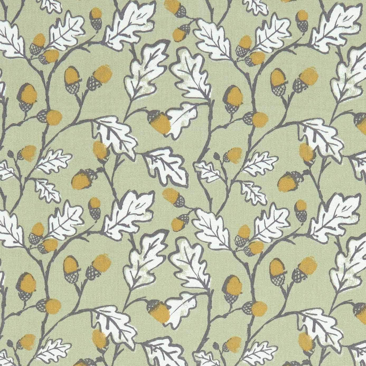 Acorn Trail Sage Green Tablecloth , Sage Green Tablecloth , Round Tablecloth , Oval Tablecloth , Rectangle Tablecloth