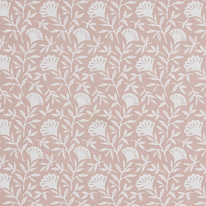 Scandi Floral Melby Blush Pink Tablecloth , Round Oval Square Rectangle , Handmade UK