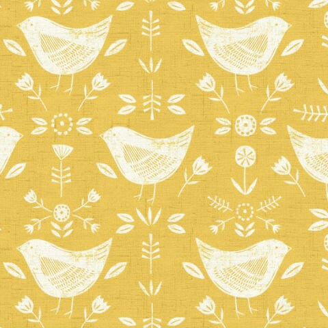 Oval Scandi Birds Tablecloth , Fryetts Narvik Birds Tablecloth , Round Oval Tablecloth , Rectangle Tablecloth , Orange Tablecloth