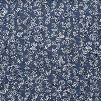 Leaves Leaf Trail Indigo Blue Tablecloth , Floral Tablecloth , Round Tablecloth , Oval Tablecloth , Rectangle Tablecloth