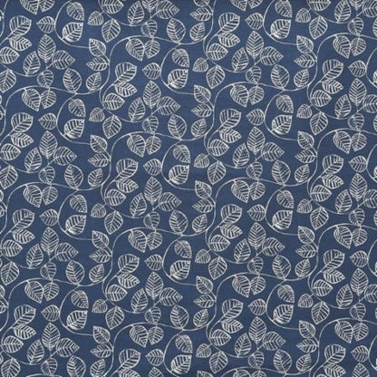Leaves Leaf Trail Indigo Blue Tablecloth , Floral Tablecloth , Round Tablecloth , Oval Tablecloth , Rectangle Tablecloth