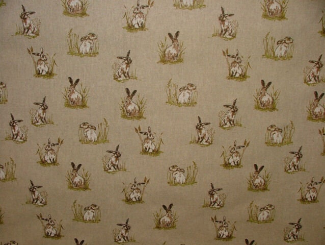 Wild Rabbits Here Tablecloth , Linen Look Tablecloth , Rectangle Tablecloth , Oval Tablecloth , Round tablecloth