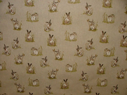 Wild Rabbits Here Tablecloth , Linen Look Tablecloth , Rectangle Tablecloth , Oval Tablecloth , Round tablecloth
