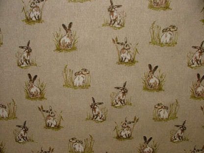 Wild Rabbits Here Tablecloth , Linen Look Tablecloth , Rectangle Tablecloth , Oval Tablecloth , Round tablecloth