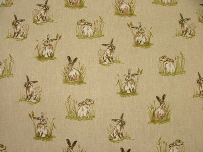 Wild Rabbits Here Tablecloth , Linen Look Tablecloth , Rectangle Tablecloth , Oval Tablecloth , Round tablecloth