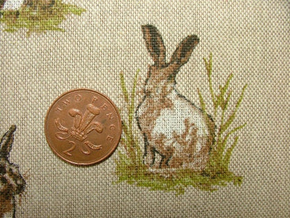 Wild Rabbits Here Tablecloth , Linen Look Tablecloth , Rectangle Tablecloth , Oval Tablecloth , Round tablecloth