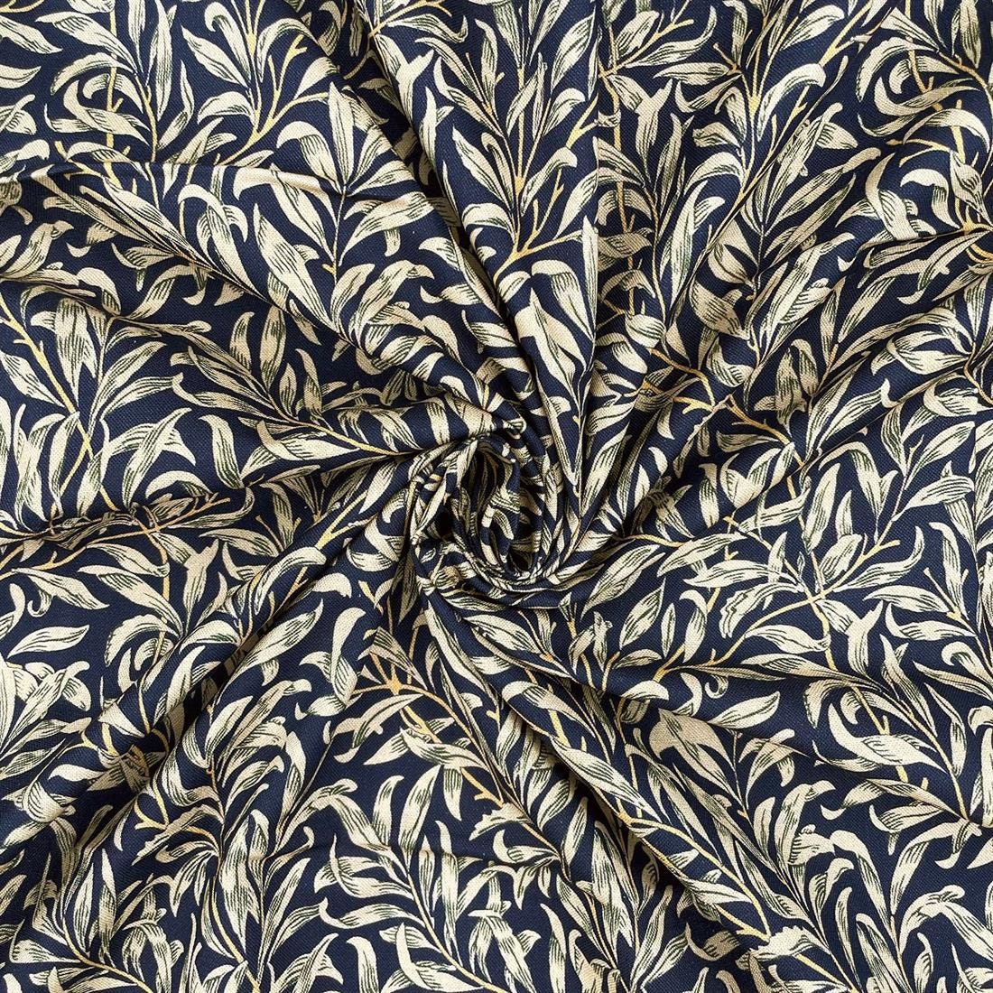 William Morris Willow Bough Tablecloth Navy Blue , Rectangle Tablecloth , William Morris Tablecloth , Round Tablecloth , Oval Tablecloth