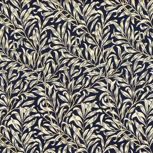 William Morris Willow Bough Tablecloth Navy Blue , Rectangle Tablecloth , William Morris Tablecloth , Round Tablecloth , Oval Tablecloth