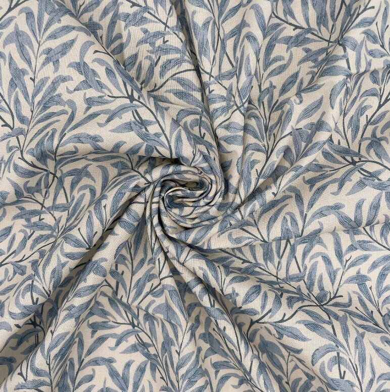William Morris Willow Bough Tablecloth Azure Blue , Rectangle Tablecloth , William Morris Tablecloth , Round Tablecloth , Oval Tablecloth