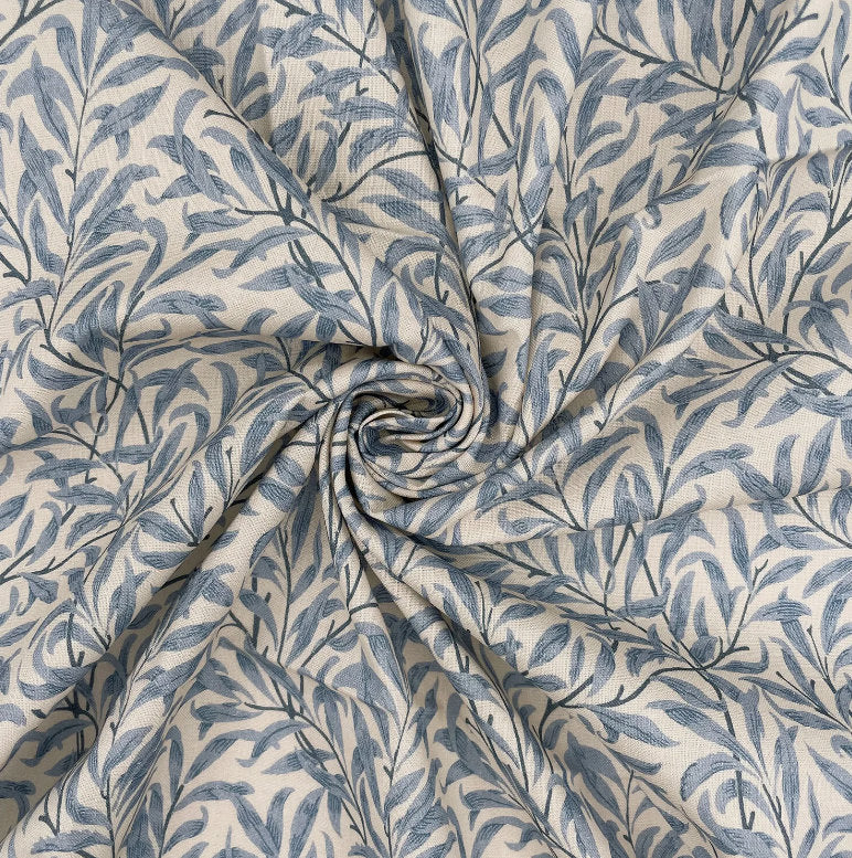William Morris Willow Bough Tablecloth Azure Blue , Rectangle Tablecloth , William Morris Tablecloth , Round Tablecloth , Oval Tablecloth