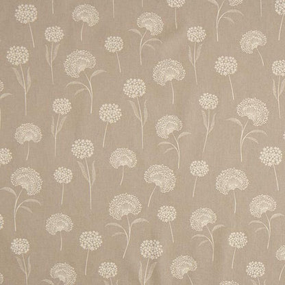 Round Dandelions Natural Tablecloth , Linen Look Tablecloth , Round Tablecloth , Oval Tablecloth , Rectange Tablecloth