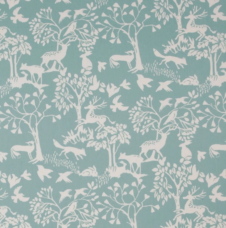 Vilda Wilderness Woodland Animals Tablecloth, Round Tablecloth , Square Tablecloth , Beige Tablecloth , Rectangle Square Tablecloth UK