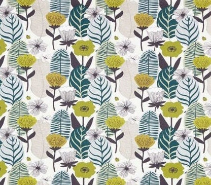 Round Scandi Floral Tablecloth, Round Tablecloth , Square Tablecloth , Rectangle Square Tablecloth UK