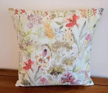 Hedgerow Autumn Floral Cushion Cover , Throw Pillow , Scatter Cushions , Cushion Cover UK