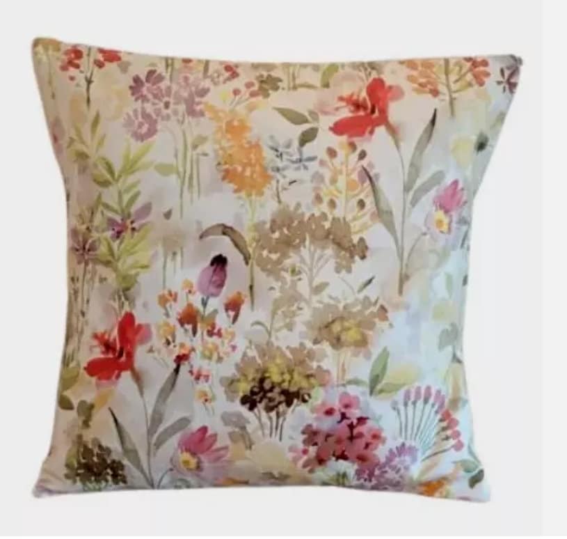 Hedgerow Autumn Floral Cushion Cover , Throw Pillow , Scatter Cushions , Cushion Cover UK