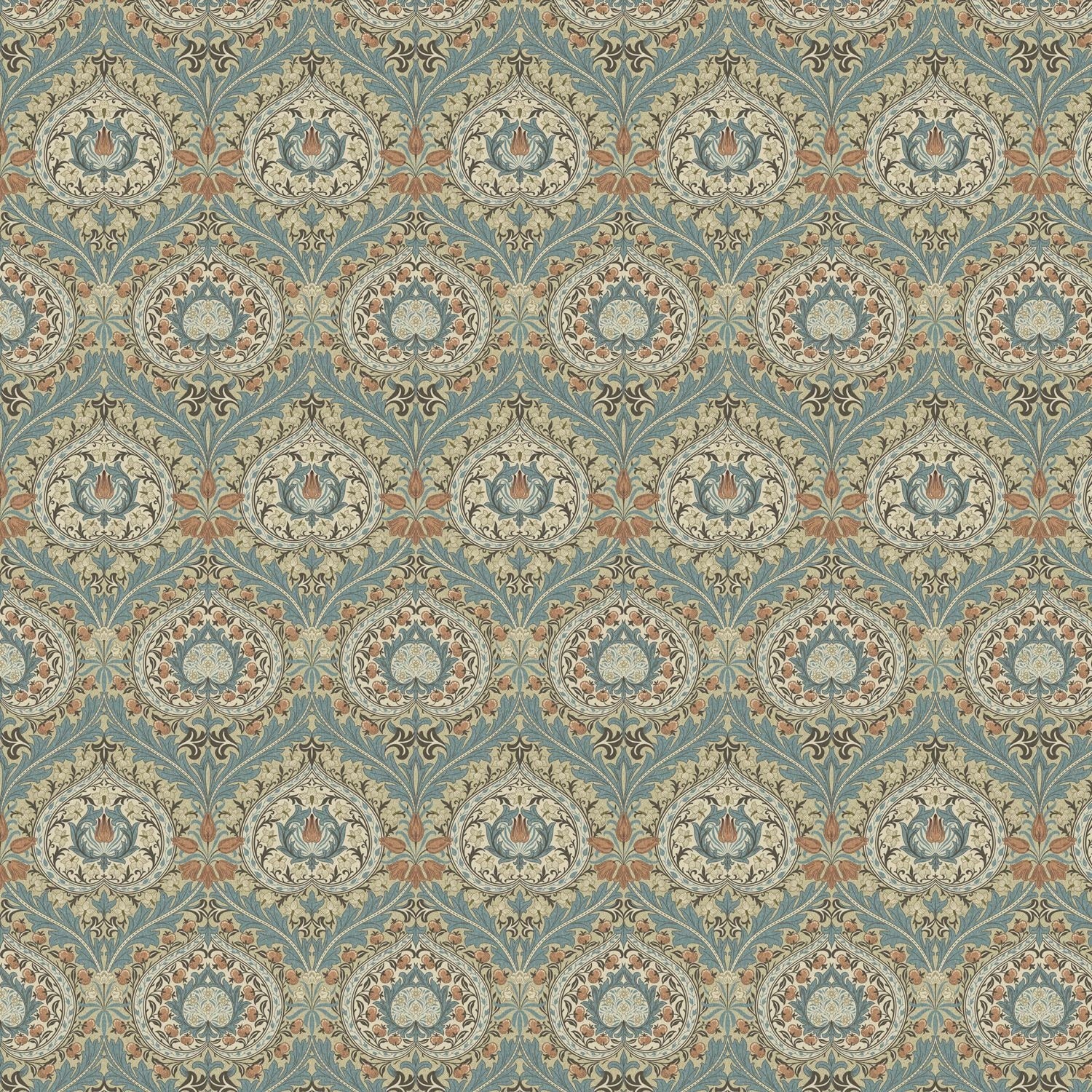 William Morris Eden Cotton Tablecloth , William Morris Tablecloth , Round Oval Tablecloth , Square Tablecloth , Rectangle Tablecloth UK