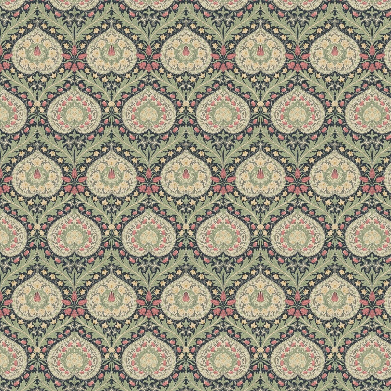 William Morris Eden Cotton Tablecloth , William Morris Tablecloth , Round Oval Tablecloth , Square Tablecloth , Rectangle Tablecloth UK
