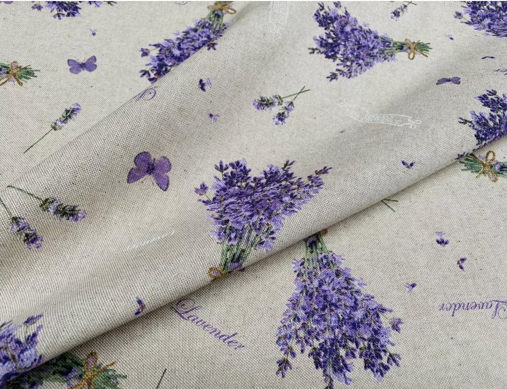 Lavender Tablecloth , Linen Tablecloth , Rectangle Square Tablecloth , Round Tablecloth , Oval Tablecloth
