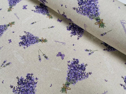 Lavender Tablecloth , Linen Tablecloth , Rectangle Square Tablecloth , Round Tablecloth , Oval Tablecloth