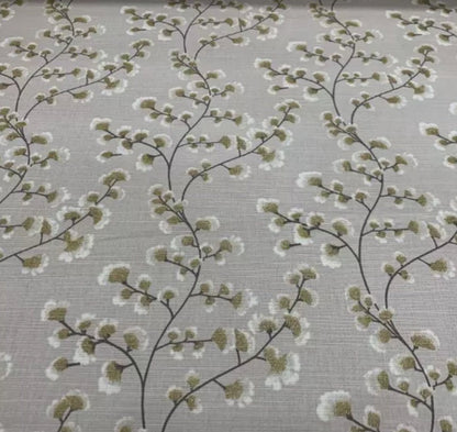 Haiku Blossom Floral Beige Gold Cushion Cover , Throw Pillow , Scatter Cushions , Cushion Cover UK