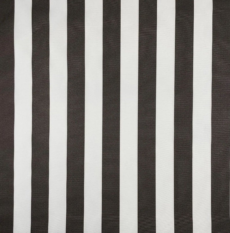 Striped Water Resistant Tablecloth, Outdoor PV Coated Fabric, Handmade UK
