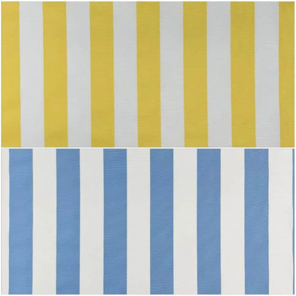 Striped Water Resistant Tablecloth, Outdoor PV Coated Fabric, Handmade UK
