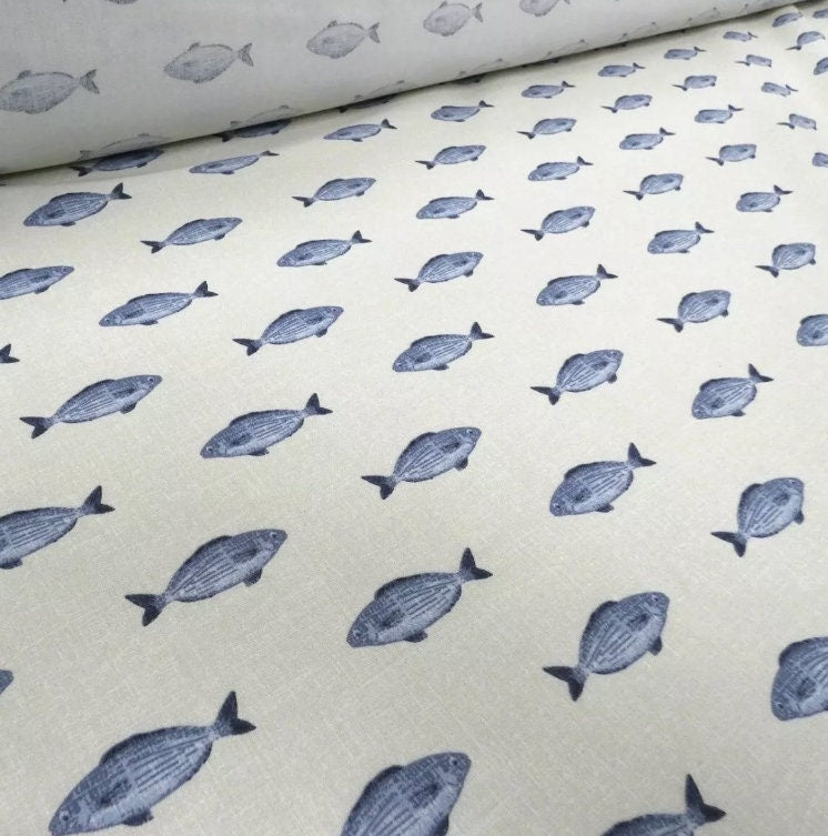 Fish Tablecloth , Nautical Marine Tablecloth , Round Tablecloth , Oval Tablecloth , Rectangle Square Tablecloth UK