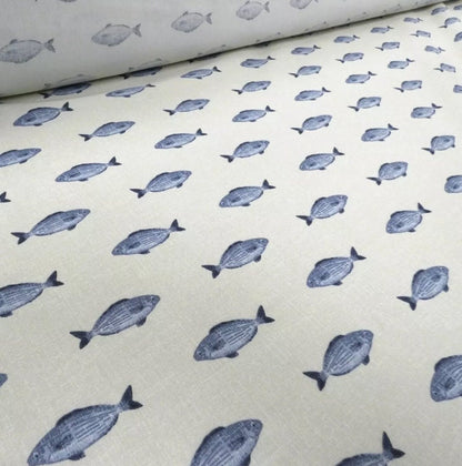 Fish Tablecloth , Nautical Marine Tablecloth , Round Tablecloth , Oval Tablecloth , Rectangle Square Tablecloth UK