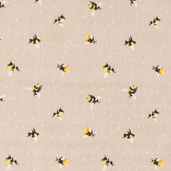 Honey Bee Tablecloth , Bumble Bee Tablecloth , Buzzy Bumblebee Insect Tablecloth, Round Tablecloth , Square Tablecloth , Tablecloth UK