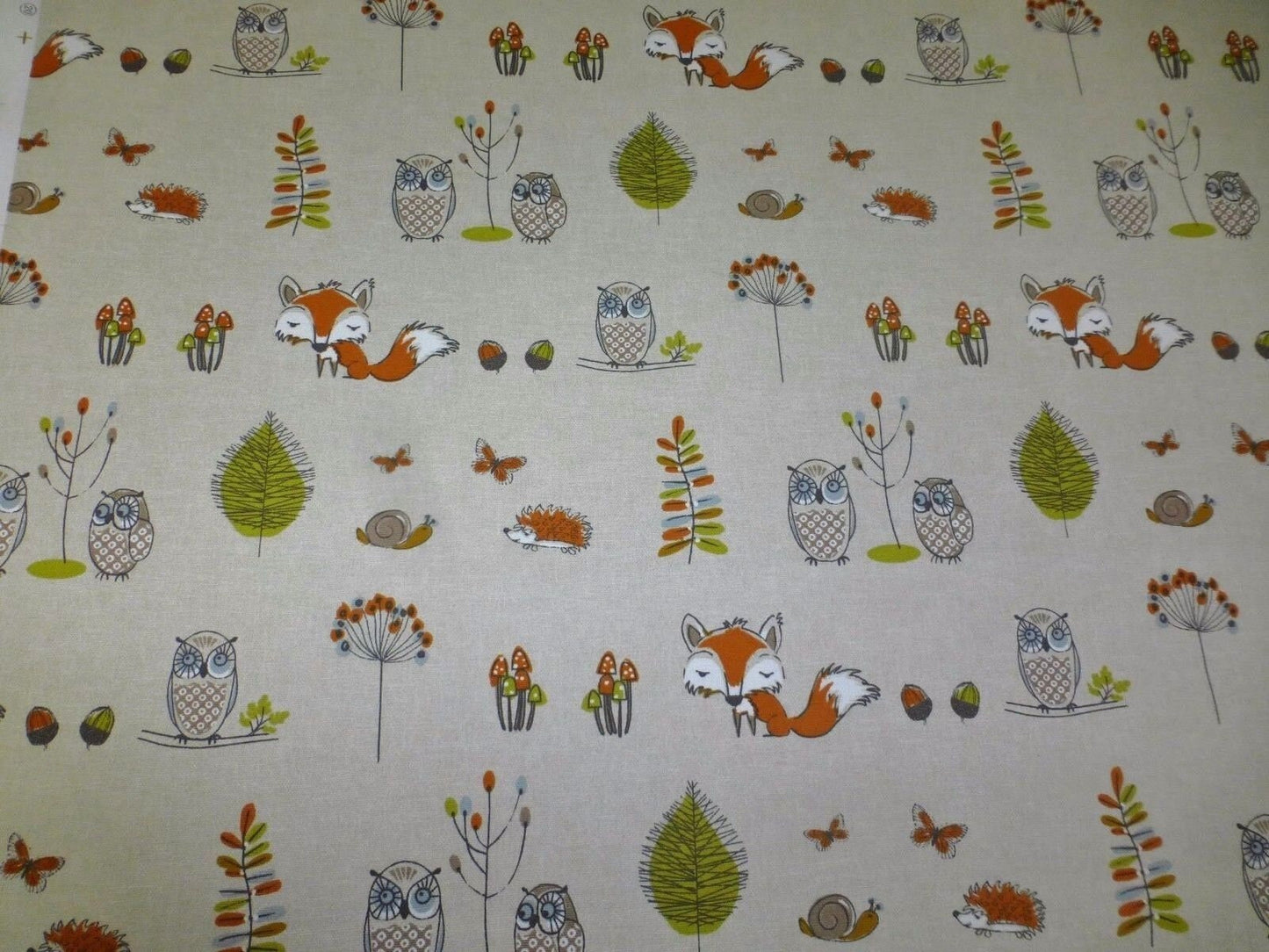 Woodland Fox Animal Tablecloth , Round Tablecloth , Oval Tablecloth , Rectangle Tablecloth