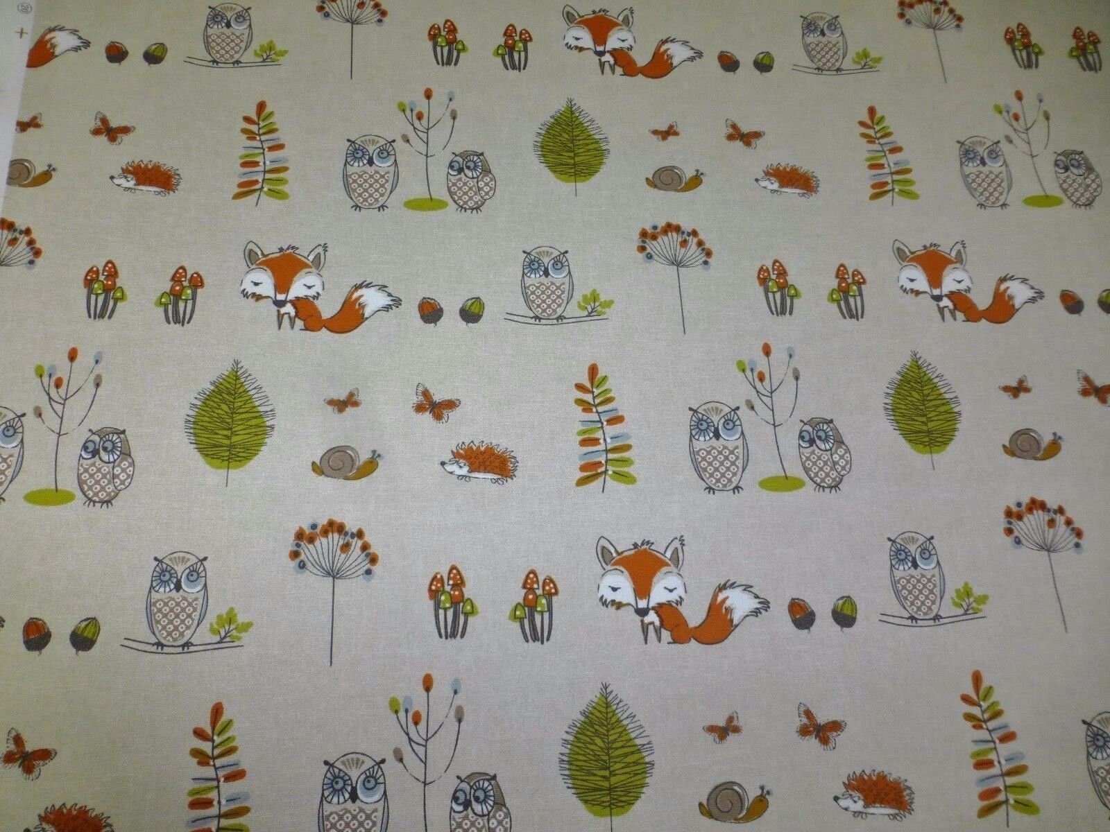 Woodland Fox Animal Tablecloth , Round Tablecloth , Oval Tablecloth , Rectangle Tablecloth