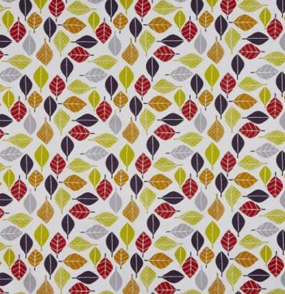 Fall Leaf Cushion Cover , Cushion Cover Tutti Fruiti Red Orange , Throw Pillow , Scatter Cushions , Cushion Cover UK