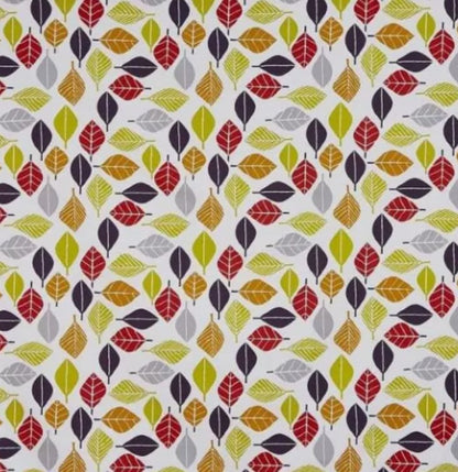 Fall Leaf Cushion Cover , Cushion Cover Tutti Fruiti Red Orange , Throw Pillow , Scatter Cushions , Cushion Cover UK